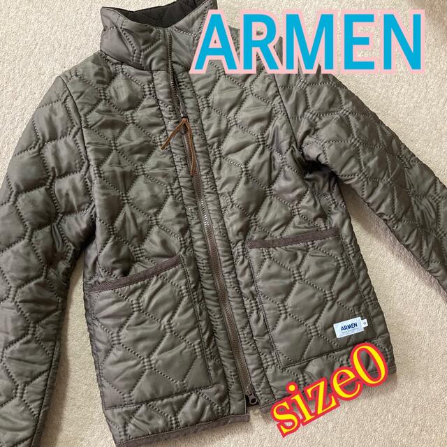 ARMEN(アーメン)のARMEN★キルティングジャケット  サイズ0  レディース レディースのジャケット/アウター(ブルゾン)の商品写真