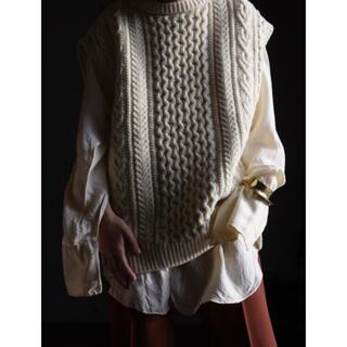 AURALEE knit vest 18awの通販 by ayy's shop｜ラクマ