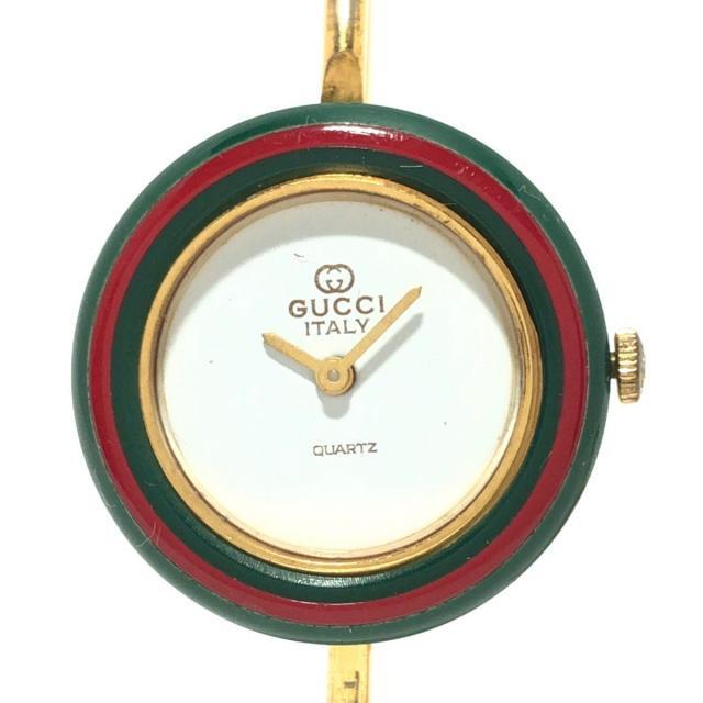 Gucci(グッチ)のグッチ 腕時計 ベゼルウォッチ レディース レディースのファッション小物(腕時計)の商品写真