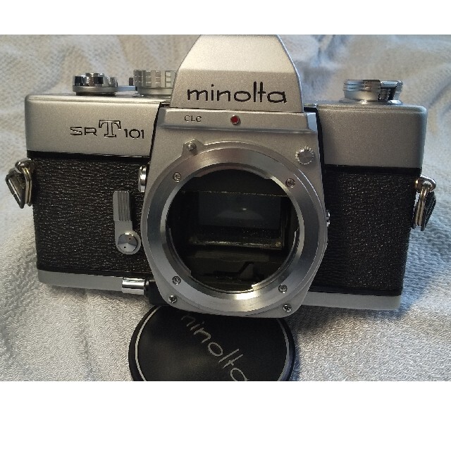 KONICA MINOLTA(コニカミノルタ)のMINOLTA SRT101 MC W.ROKKOR28mmf3.5付 スマホ/家電/カメラのカメラ(フィルムカメラ)の商品写真