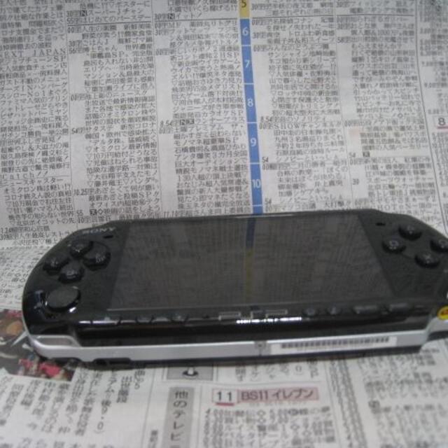 SONY　PSP-3000　本体のみ　黒ブラック系