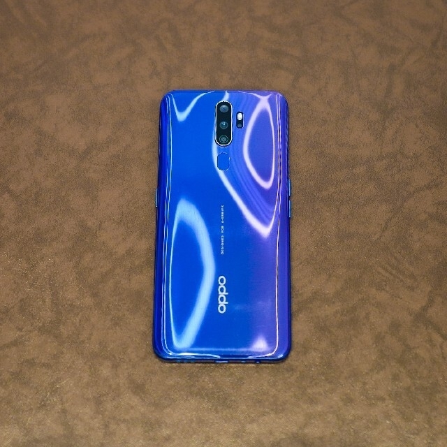 OPPO(オッポ)のOPPO SIMフリースマートフォン A5 2020 NA ブルー スマホ/家電/カメラのスマートフォン/携帯電話(スマートフォン本体)の商品写真