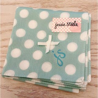 ジェシースティール(Jessie Steele)の【未使用品】jessie steele（ジェシースチール）水玉ハンカチ(ハンカチ)