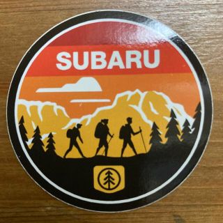 スバル(スバル)のスバル Subaru ③ ステッカー デカール 北米 usdm 日本未発売 US(車外アクセサリ)