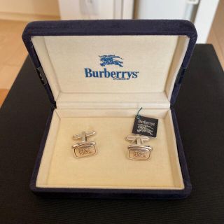 バーバリー(BURBERRY)のBURBERRY  騎士ロゴ　カフス　silver925(カフリンクス)