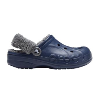 クロックス(crocs)の未使用 クロックス ボア風 25cmバヤ ラインド ファズ ストラップ クロッグ(サンダル)