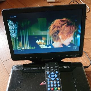 ポータプル dvdブルーレイプレイヤー 動作確認済みのジャンク(DVDプレーヤー)