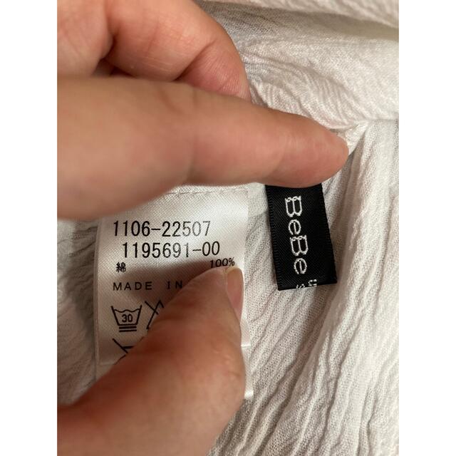 BeBe(ベベ)のつるさま専用_（中古・美品）120サイズ　BeBe ブラウス キッズ/ベビー/マタニティのキッズ服女の子用(90cm~)(ブラウス)の商品写真