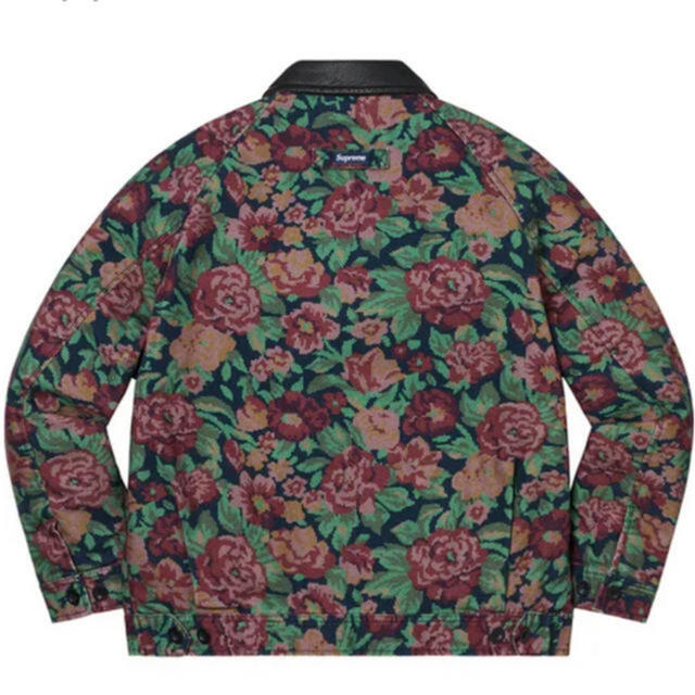 Supreme Leather Collar Work Jacket 買付注文 supreme Leather Collar Work Jacket Lサイズ ブルゾン