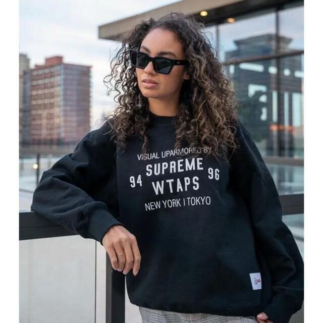 【オフホワイ】 Supreme - Supreme Wtaps Crewneck M BLACKの通販 by Dr.｜シュプリームならラクマ ビームス