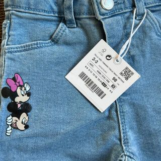 ZARA KIDS - 新品タグ付☆ZARA kids ディズニーデニムパンツの通販 by