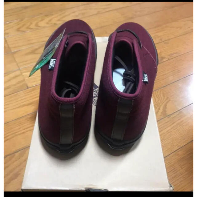 VANS(ヴァンズ)のVANS ローカットスニーカー/27.5cm  赤　茶　ボルドー メンズの靴/シューズ(スニーカー)の商品写真