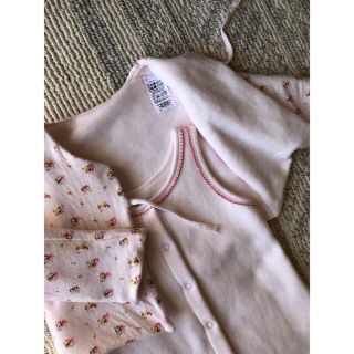 プチバトー(PETIT BATEAU)のプチバトー  74cm(ロンパース)