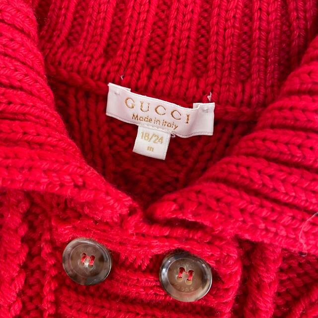 Gucci - GUCCI ニットコート 18/24Mの通販 by nanan's shop|グッチ