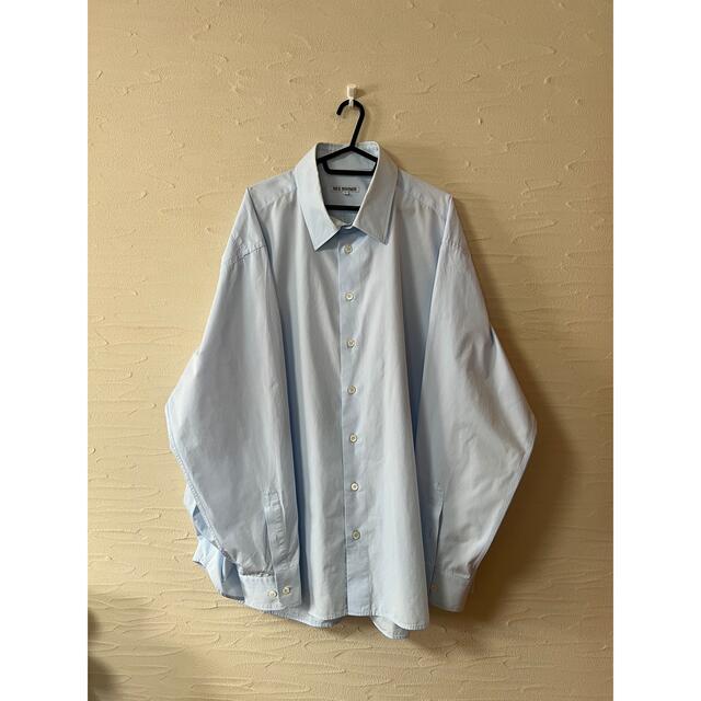 クリスマスローズ HED MAYNER ヘドメイナー Open Back Shirt 20ss