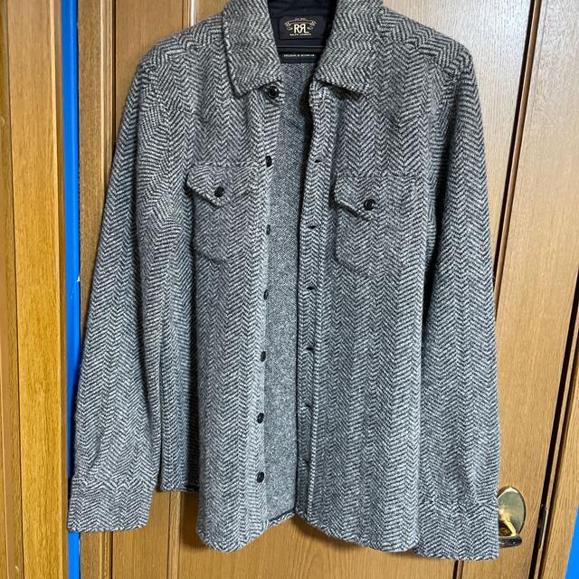 RRL(ダブルアールエル)のラルフローレン　RRL ウールジャケット　ニット　カーディガン メンズのトップス(カーディガン)の商品写真