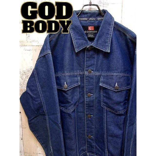 Gジャン デニムジャケット　L ゴッドボディー GODBODY