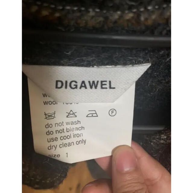 DIGAWEL(ディガウェル)のdigawel シャツ ジャケット ウール 10aw メンズのトップス(シャツ)の商品写真