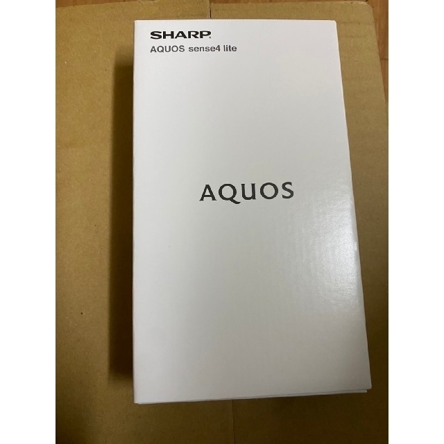 AQUOS sense4 lite SIMフリー SH-RM15 シルバー - スマートフォン本体