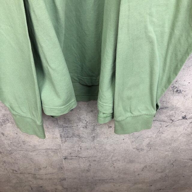 DANIEL CREMIEUX(ダニエルクレミュ)の希少 90s ダニエルクレミュ ポロシャツ 刺繍ロゴ ビッグシルエット 緑 メンズのトップス(ポロシャツ)の商品写真
