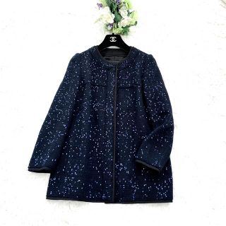 Drawer - 極綺麗‼️ drawer ドゥロワー スパンコール付き カシミヤノー ...