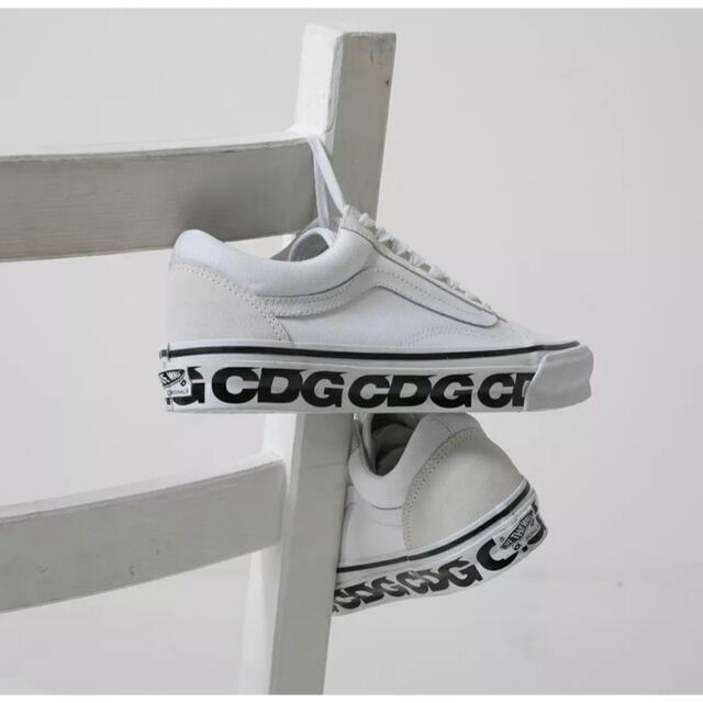 COMME des GARCONS - コムデギャルソンCDG x VANS OLD SKOOL LX WHITE