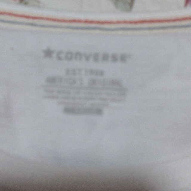 CONVERSE(コンバース)の美品　Tシャツ　コンバース　レディース　サイズL レディースのトップス(Tシャツ(半袖/袖なし))の商品写真