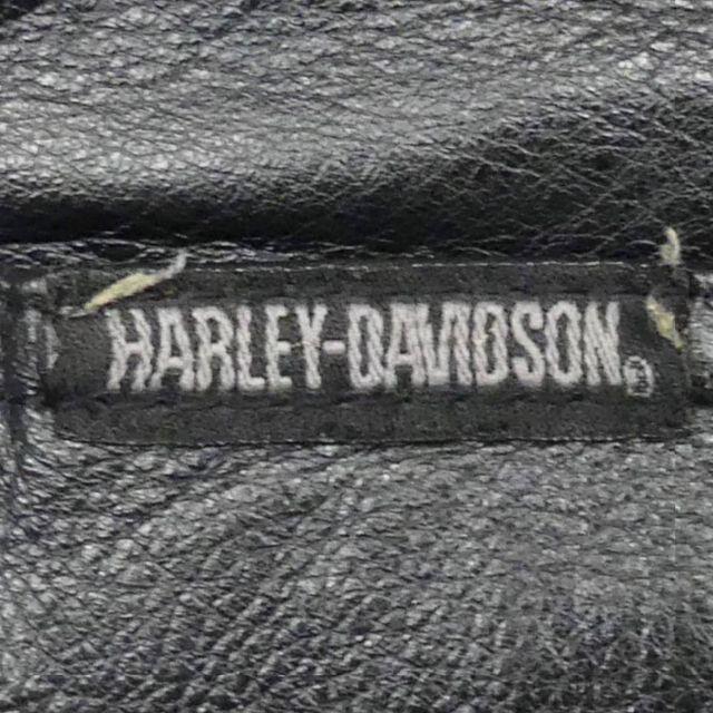 ハーレーダビッドソン レザーパンツ メンズ W36 黒 本革 ライダース バイク