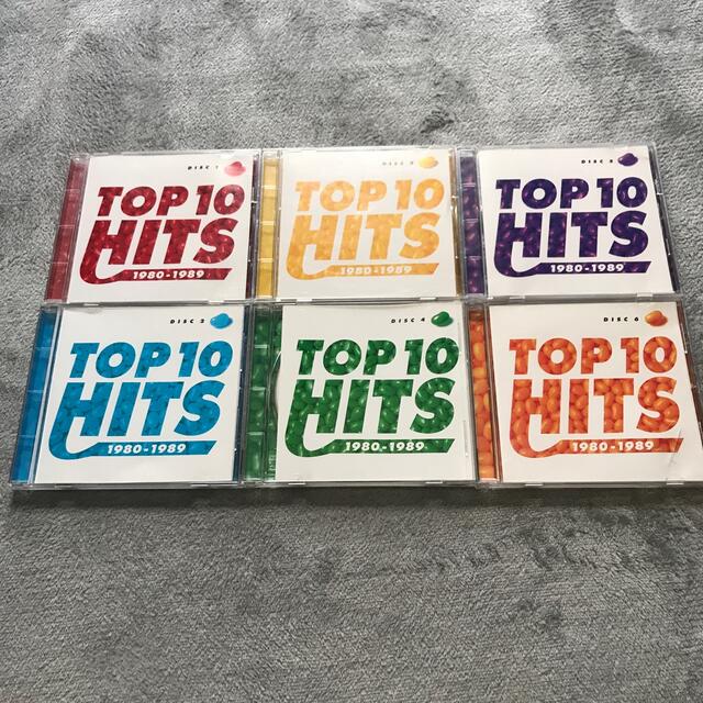 SONY(ソニー)の洋楽ポップス　ベストヒット　TOP 10 HITS 1980-1989 エンタメ/ホビーのCD(ポップス/ロック(邦楽))の商品写真