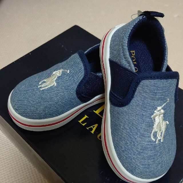 POLO RALPH LAUREN(ポロラルフローレン)のラルフローレン　13cm　スリッポン キッズ/ベビー/マタニティのベビー靴/シューズ(~14cm)(スリッポン)の商品写真