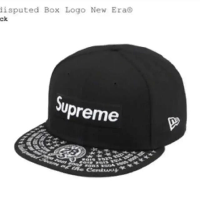 Supreme Undisputed Box Logo New Era 71/2帽子