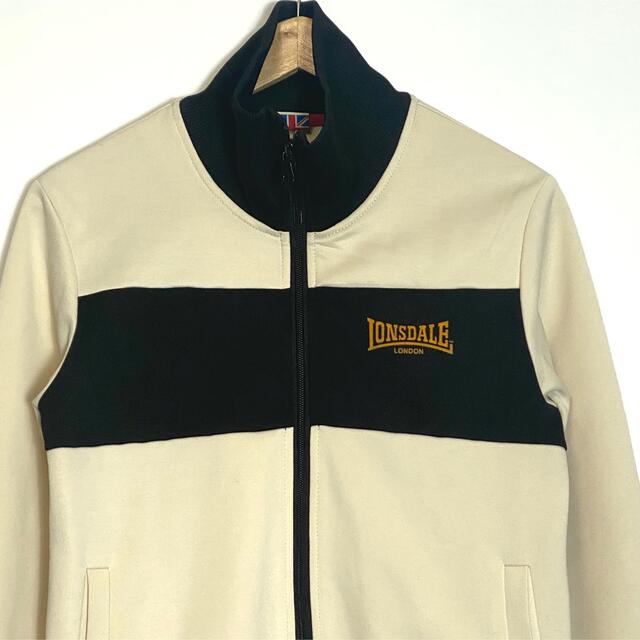 LONSDALE(ロンズデール)のLONSDALE ロンズデール トラックジャケット ジャージ ベージュ系 S メンズのトップス(ジャージ)の商品写真