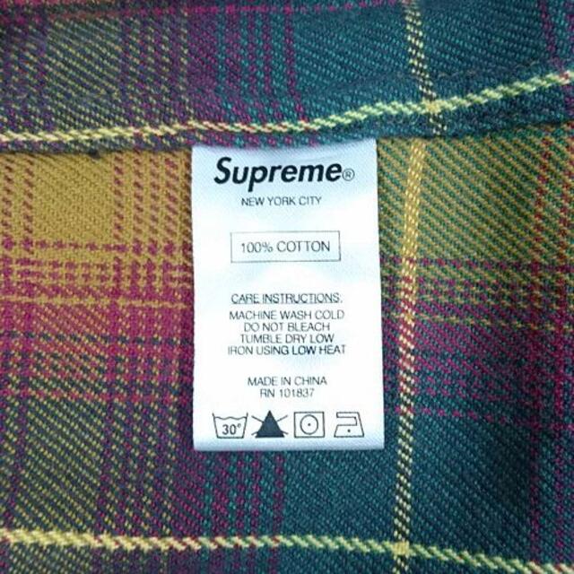 26868/ SUPREME チェック柄 フランネル シャツ 26868/ SUPREME チェック柄 フランネル シャツ