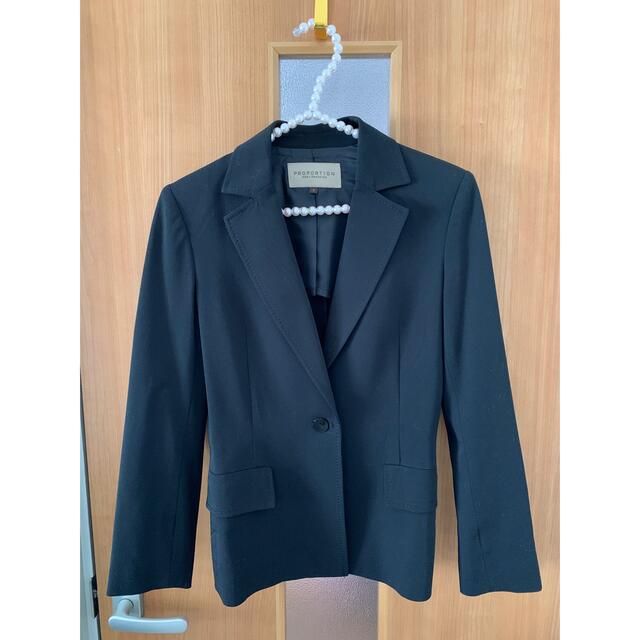 ZARA(ザラ)のPROPORTION BODY DRESSING スーツ ジャケット　ブラック レディースのフォーマル/ドレス(スーツ)の商品写真