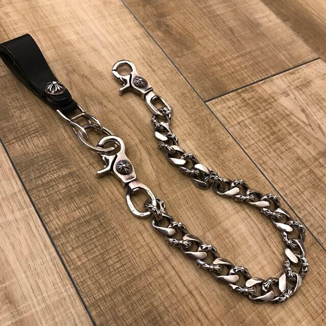 Chrome Hearts(クロムハーツ)のクロムハーツ　ファンシーショートウォレットチェーン メンズのファッション小物(ウォレットチェーン)の商品写真