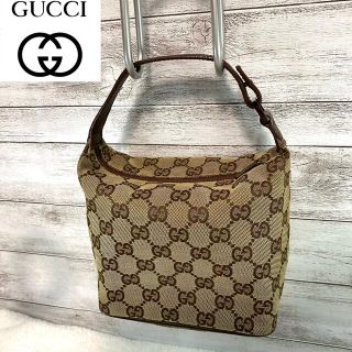 グッチ(Gucci)の【良品】GUCCI グッチ　GG柄　アクセサリーポーチ　バニティ　ポーチ(ポーチ)