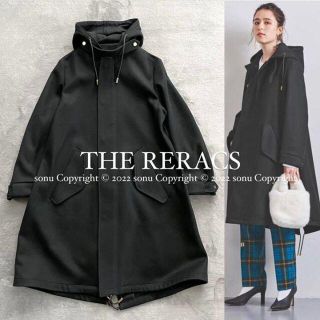 ハイク(HYKE)の2019AW THE RERACSリラクス ×アローズ別注ウール モッズ コート(ロングコート)