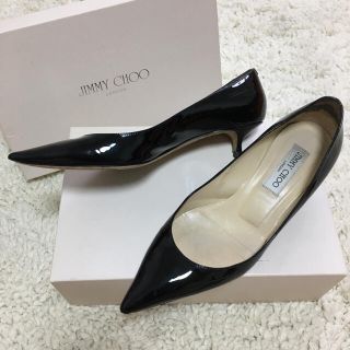 ジミーチュウ(JIMMY CHOO)の☆早い者勝ち☆ジミーチュウ 黒パンプス(ハイヒール/パンプス)