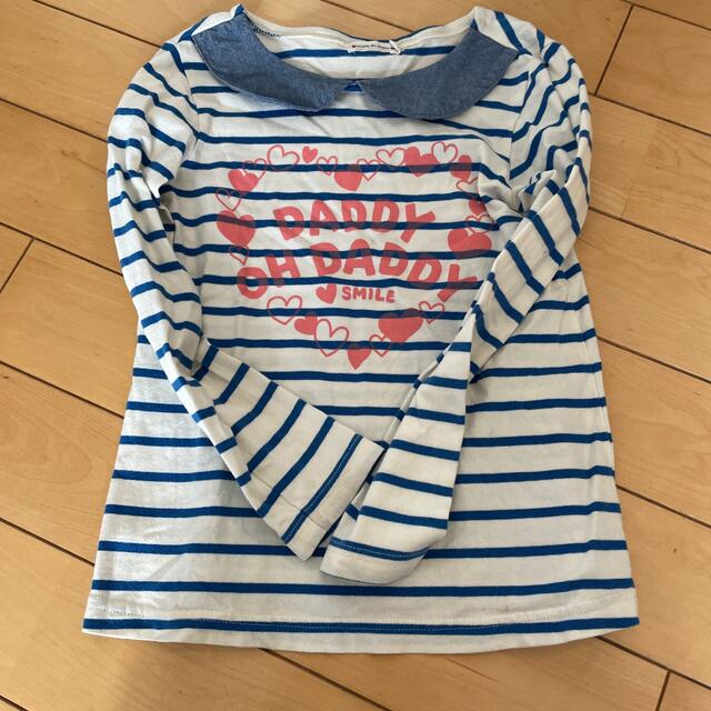 daddy oh daddy(ダディオーダディー)のダディオダディ    福袋　ロングTシャツ　120 キッズ/ベビー/マタニティのキッズ服女の子用(90cm~)(Tシャツ/カットソー)の商品写真