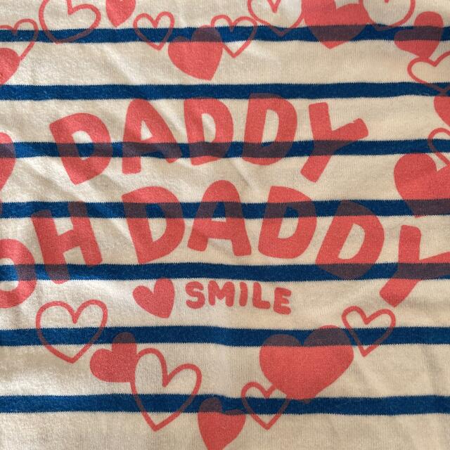 daddy oh daddy(ダディオーダディー)のダディオダディ    福袋　ロングTシャツ　120 キッズ/ベビー/マタニティのキッズ服女の子用(90cm~)(Tシャツ/カットソー)の商品写真