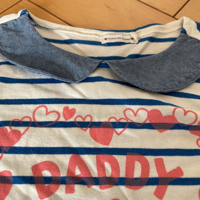 daddy oh daddy(ダディオーダディー)のダディオダディ    福袋　ロングTシャツ　120 キッズ/ベビー/マタニティのキッズ服女の子用(90cm~)(Tシャツ/カットソー)の商品写真