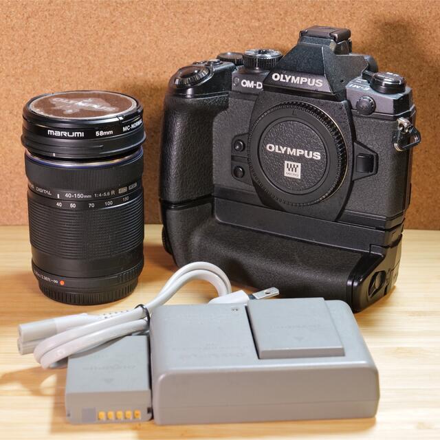 初代 OLYMPUS OM-D E-M1 オマケ多数 実用品 マウントアダプター