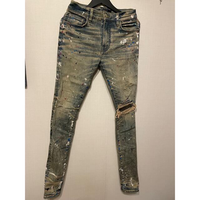 AMIRI artist broken jean アミリ　ダメージデニム　30約41cm股上