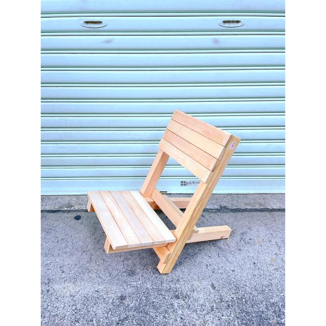 折り畳み木製椅子/キャンプ/スツール/子供用椅子/アウトドア/オリジナルデザイン