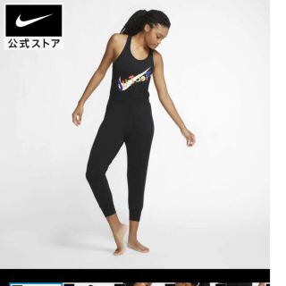 ナイキ(NIKE)のヨガウェア　NIKE フィットネスウェア　つなぎ　M(ヨガ)