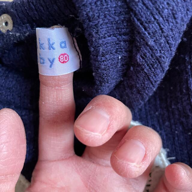 hakka baby(ハッカベビー)のセーター キッズ/ベビー/マタニティのベビー服(~85cm)(ニット/セーター)の商品写真