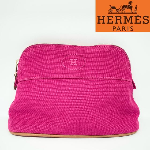 100 ％品質保証 HERMES エルメス ボリード ポーチ ピンク | www.ouni.org