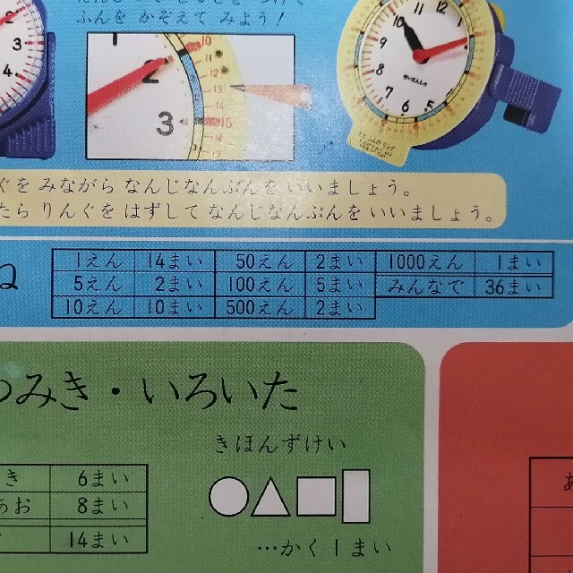 算数セット・おかね・お金・さんすうセット・入学準備 キッズ/ベビー/マタニティのおもちゃ(知育玩具)の商品写真