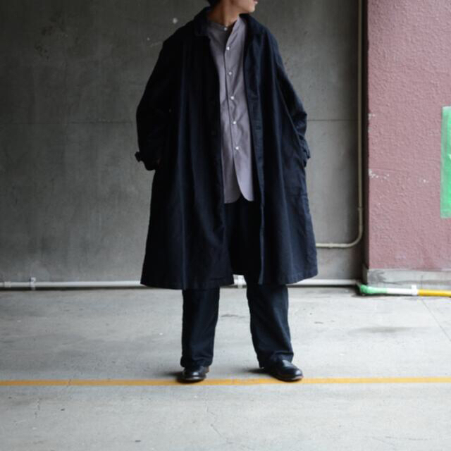 20SS OUTIL MANTEAU UZES(black) size2 - ステンカラーコート