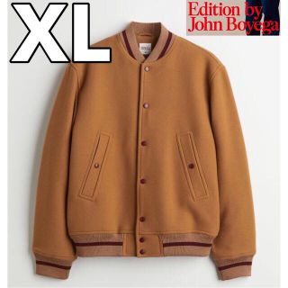 即完売【XL】H&M×Edition by JohnBoyega スタジャン(スタジャン)